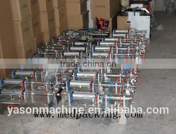 100-1000mlStainless Steel Single Head Cream Pneumtic Filling Machine photo-3