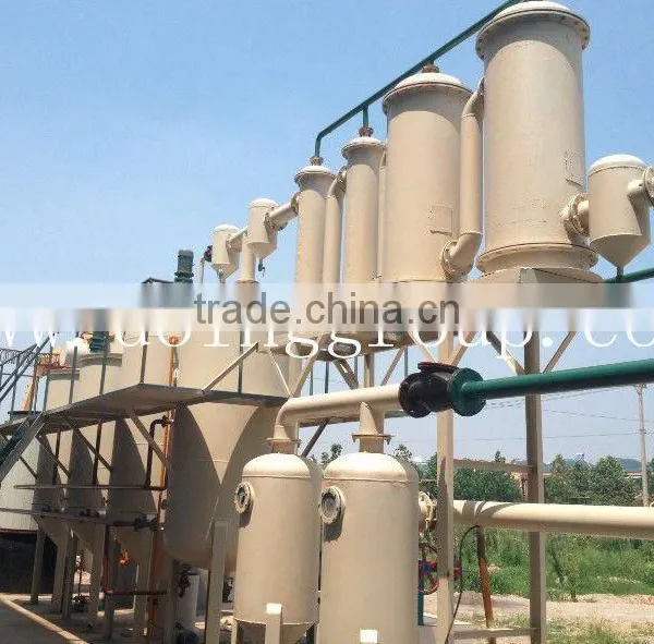 2012 Doing New 5/6/8/10T Scrap Waste Tyres and Plastic Pyrolysis Oil Plant photo-4
