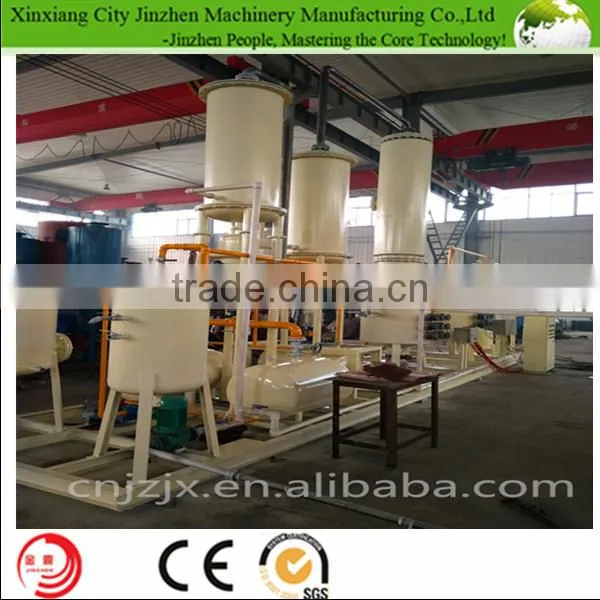 Waste Tire Recycling to Diesel Continuous Plastic to Oil Machine Waste Oil to Diesel Distillation Plant photo-4