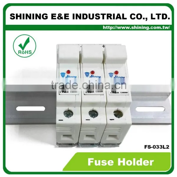 FS-033L2 With LED Indicator 380V 32A 3 Pole 10x38 Fuse Carrier photo-5