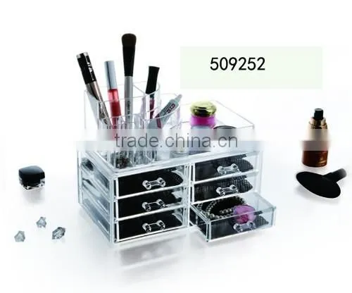Clear Cosmetic / Make up Display Organizer Drawer photo-4