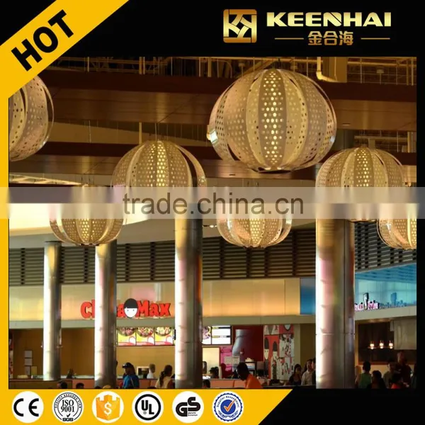 Interior Decor Circular Metal Pillar Cladding photo-3