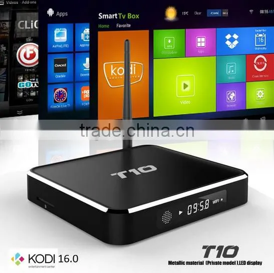 Android 5.1 Quad Core Smart Tv Box T10 Plus Amlogic S905 2Gb+8Gb Kobi Android Tv Box Google Play Store App Download photo-6