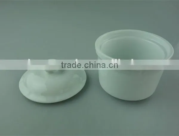 Cheap White Ceramic SoupTureen Jar With Cover photo-2
