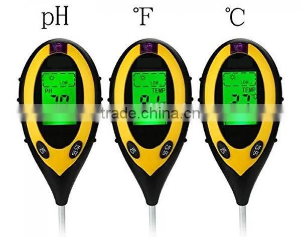 4-in-1 Soil Meter for Moisture PH Light Temperature Gardening Test Meter photo-4