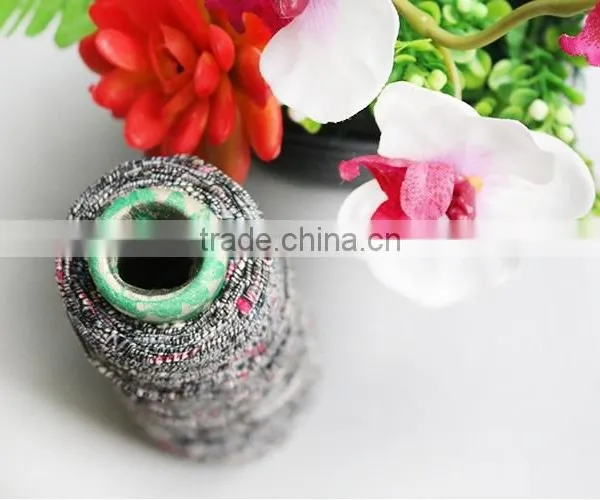 Cotton /Polyester Blended Fancy Yarn For Knitting Scarf photo-2