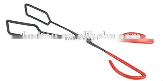 Good Quality Food Tong Iron With Chrome Plate Plastic Coating Handle photo-5