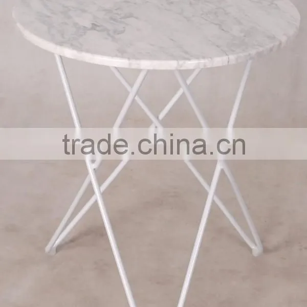 Cooper Metal Stainless Steel Frame With Glass-top Round End Table for the Living Room photo-4