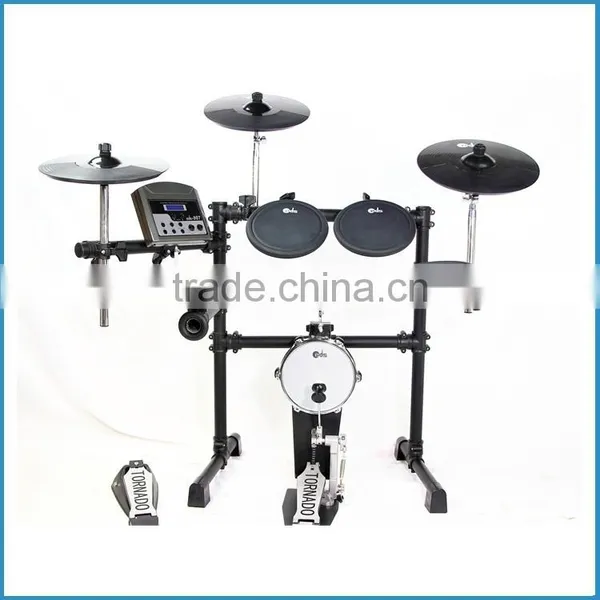 Silicone Electric Drum Set, Digital Drum3-layer Mesh Drum Head, Electronic Drum Kit photo-3