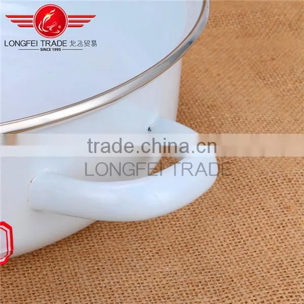 High Quality 20cm Enamel Deep Frying Pot / Enamel Frier photo-2