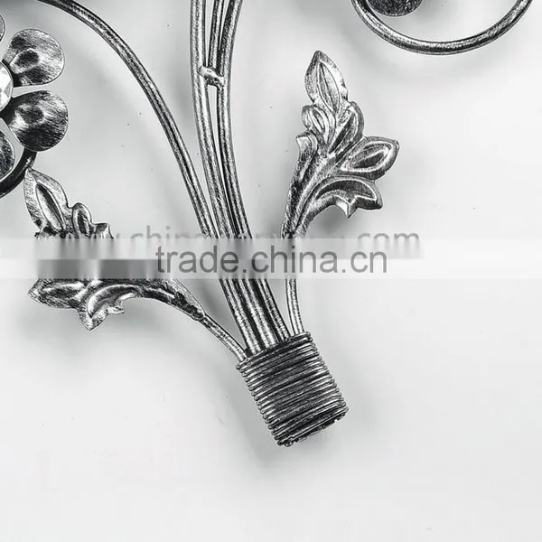 Hot Selling Concise Beautiful Silvery White Fancy Wall Clocks photo-4