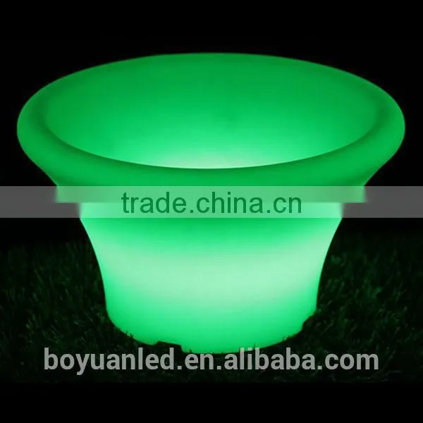 Durable Christmas Led Flower Pot, Plastic Flower Planter for Rose photo-3
