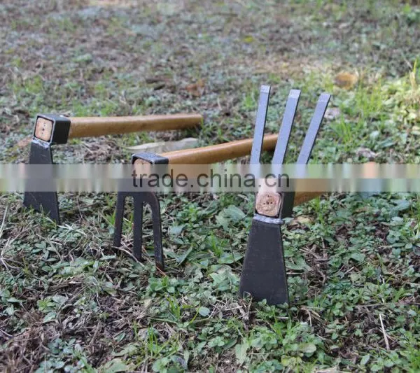 Mini Wood Handle Garden Hoe photo-2