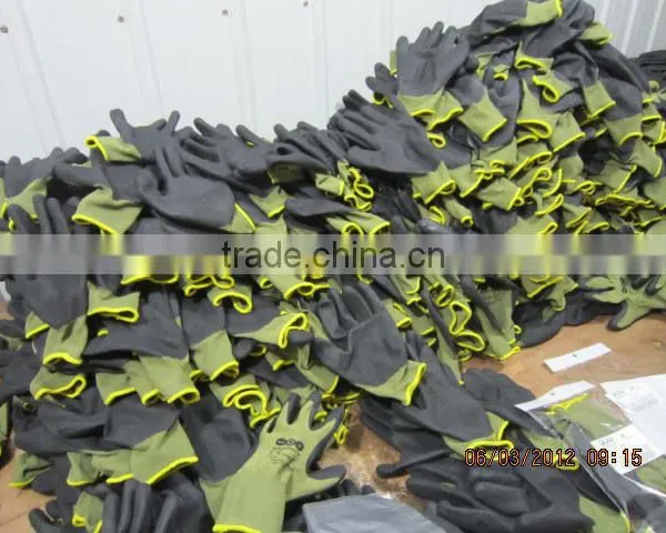 DDSAFETY 2017 Hot Sales Safety Gloves Nitrile Gloves Nylon Gloves photo-2