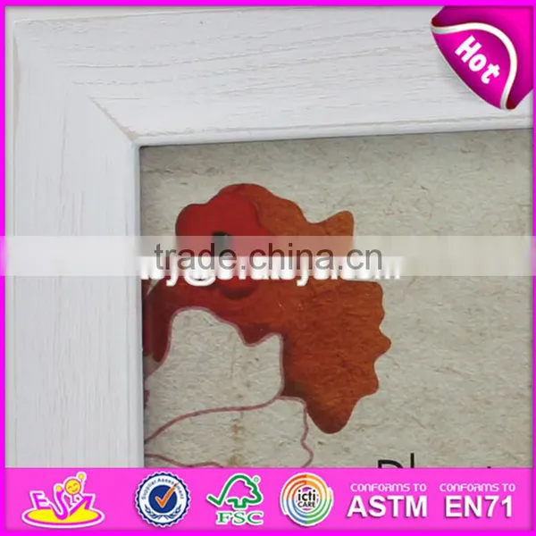 Wholesale Customize Home Decoration Wooden White Picture Frames W09A029 photo-3