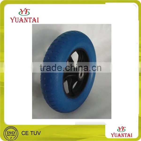 pu Foam 12 pu Wheel for Wheelbarrows With Steel or Plastic Rim photo-3