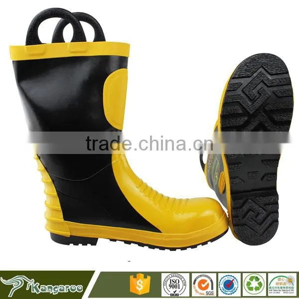 New Model Security Firefighter Safety Steel Toe Men Boots Shoes photo-2
