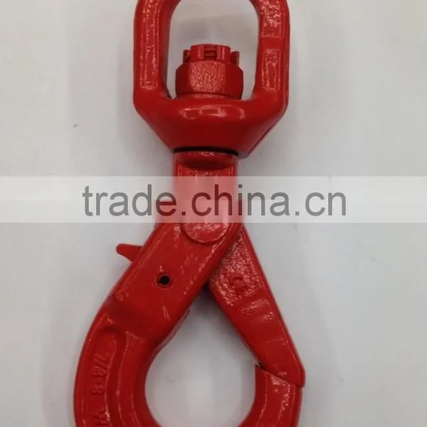 Rigging Accessories G80 Self Locking Swivel Alloy Hook photo-3