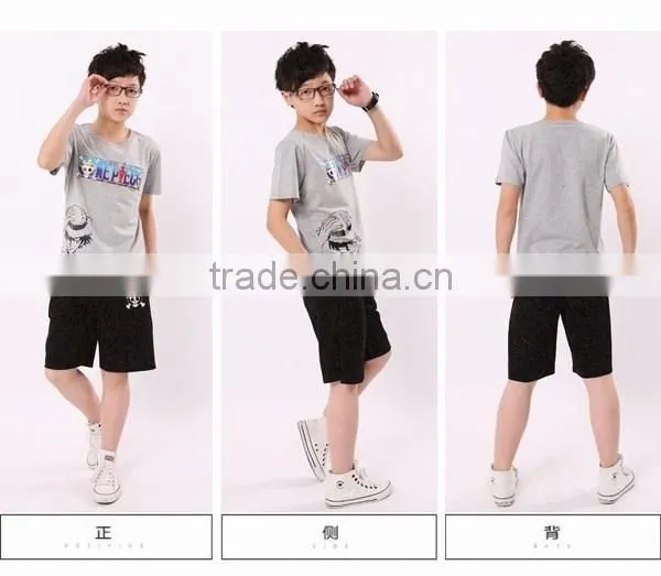 Teenagers Cotton Printed Sunshine Lively Short Sleeve T Shirts photo-3