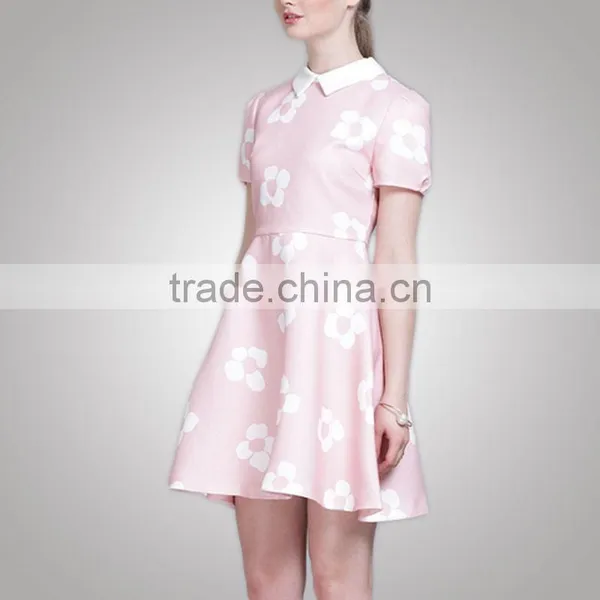 Colorful Sweet 2017 Fashionable Handmade Dress For Grils Summer photo-2