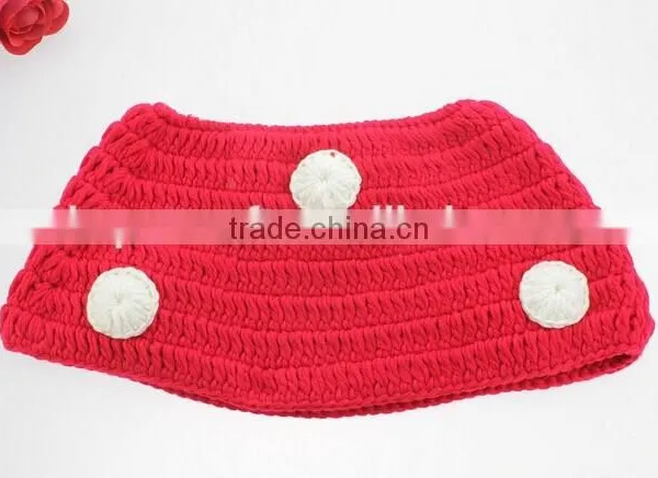 Handmade Crochet Minnie Costume Baby Crochet Outfits Baby Photography Props photo-5