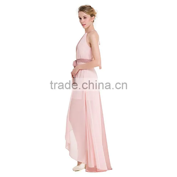 Maxnegio Sexy Fashion Summer Maxi Patchwork Halter Dress With Belt and Tassel Eveing Dress photo-5