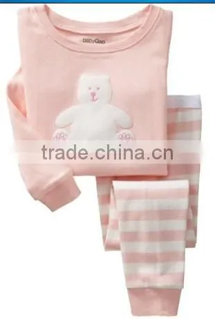 Wholesale Baby Boys and Girls Long Sleeve 2pc Cotton Pajmas Kids Pijamas Child Sleepwear photo-6