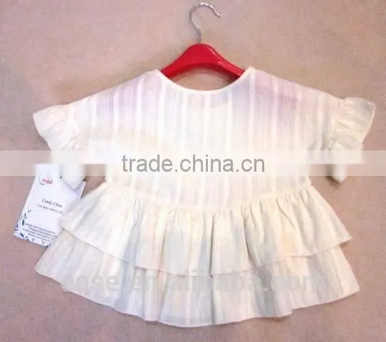 Child Girls White Cotton Cute Design Sweater Skirt photo-2