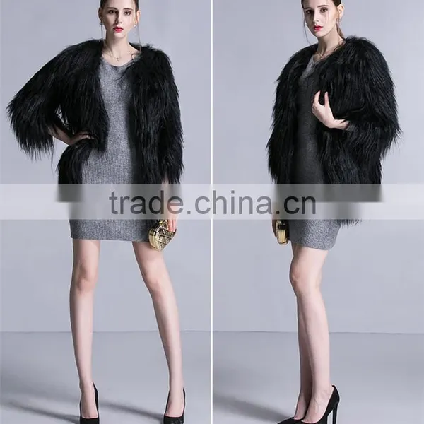 European Style Fashion Winter Women Fur Coat Women Clothes Luxurious High Quality Raccoon Fur Coat With Great Price Fpc-27 photo-3