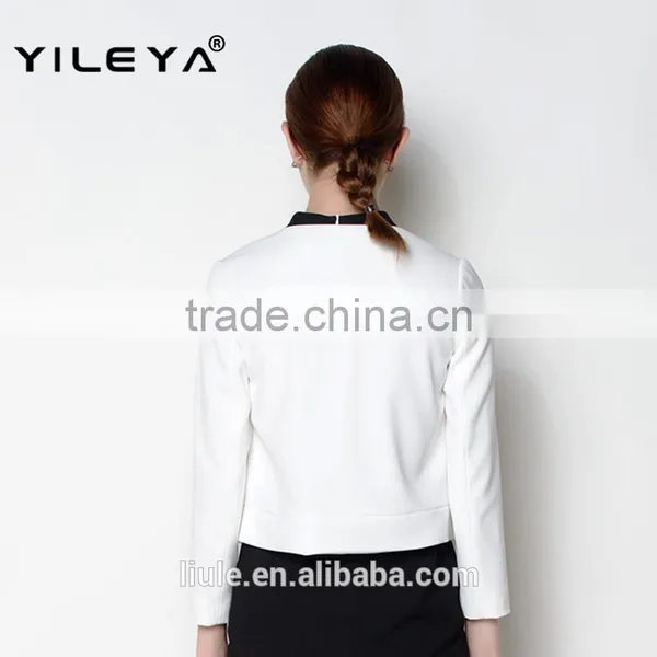 O Neck Single Breast Designed Red Fashion Casual Women European Italy Style Jackets on Sale photo-4