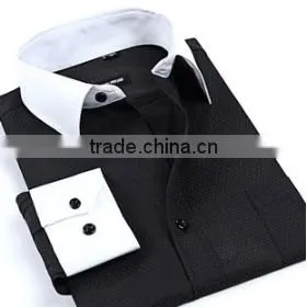 China Shirt Manufacturer 2015 Wholesale Mens Dress Foreign Trade Export Shirts With Good Quality photo-2
