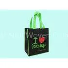 Red / Pink / Black Eco Friendly Printed PP Non Woven Bag for Shopping Packing