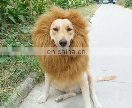 Funny Animal Planet Lion Hair Pet Costume for Puppy Dog Cats photo-4