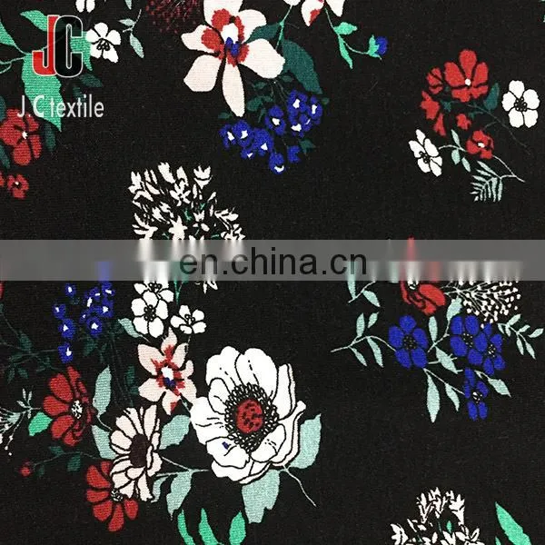 Factory Price Printed Rayon Spandex Fabric Viscose Rayon Felt Fabric photo-4