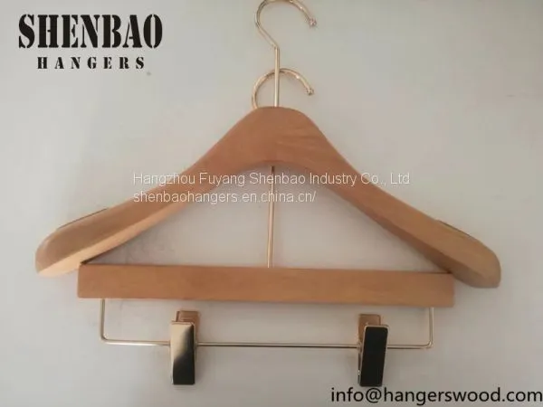Zoom Birchen Wood Clothing Hangers High Quality Factory Price