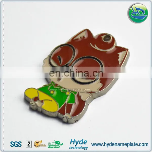 Metal Logo Badge Zinc Alloy Logo Nameplate for Decoration photo-4