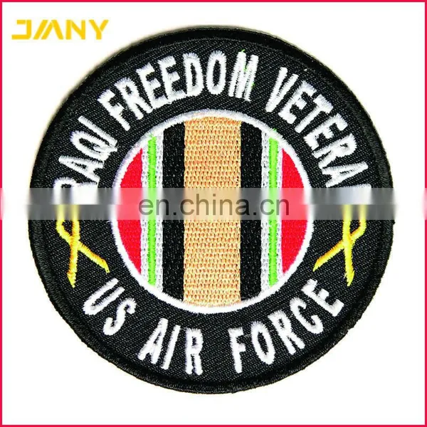 Custom Us Air Force Veteran Iron on Embroidered Military Patches for Sale photo-3