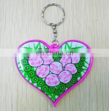 Big Love Heart Bag Charms Customized Logo Promotional Keychain Gifts 2018 Valentine Day Promotion Gifts photo-2