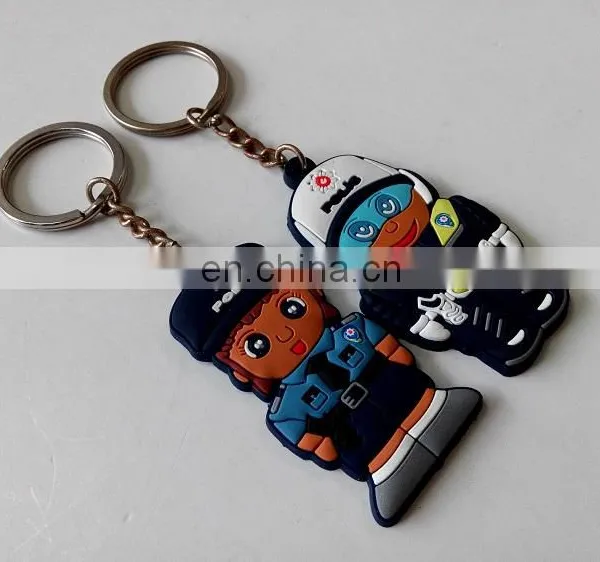 Flexible Soft PVC Keychain Custom Promotional Gift Keychain photo-2