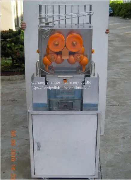 Commercial Automatic Green Lemon Automatic Orange Juicer Machine , Juice Extractor