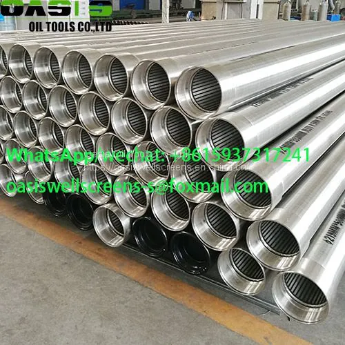 ASTM A312 Stainless Steel Wire Wrapped Rod Based Well Screens photo-5