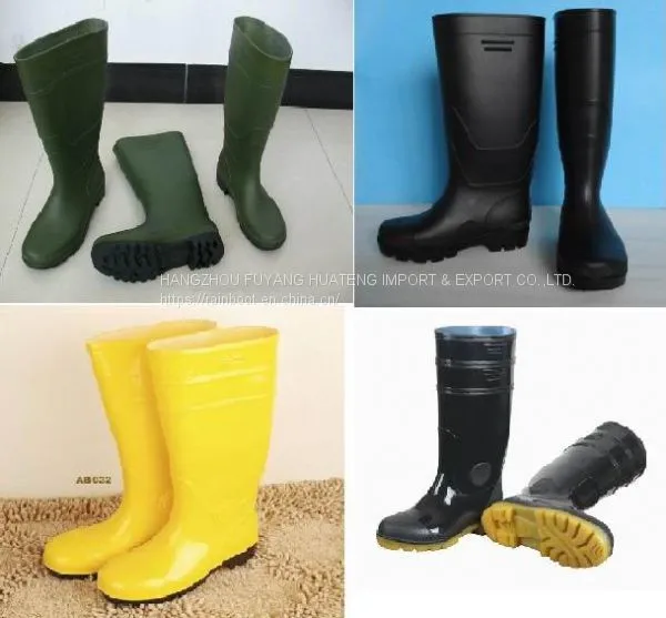 Various Man Working Boots,Low Price Rain Boots,Work PVC Rain Boot,Cheap Rain Boots,High Quality Safety Rain Boots photo-3
