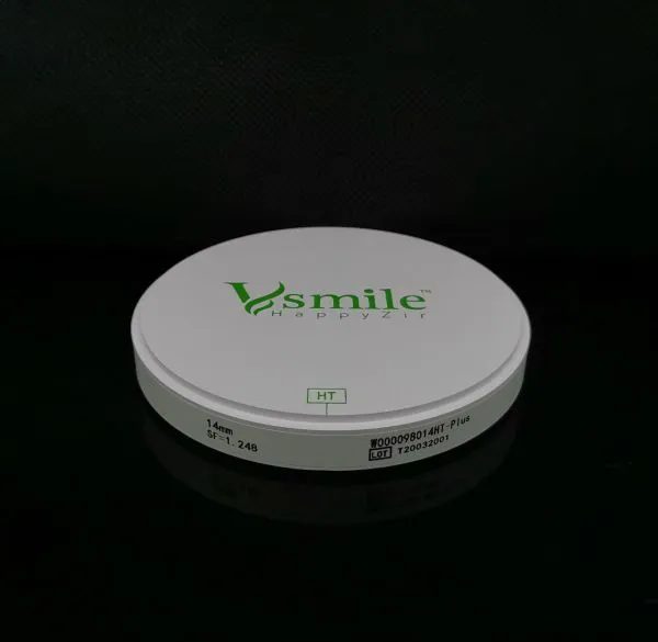 HappyZir 98mm HT High Translucency Zirconia Blocks for Open CADCAM System to Dental Lab Technician