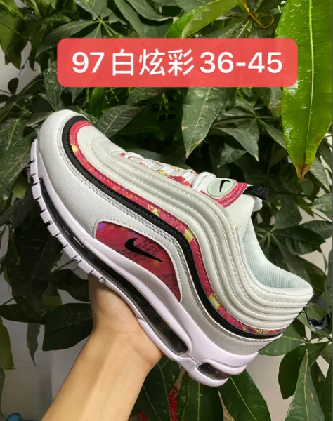 NIKE AIR MAX97 in White for Nike Shoes Wholsale