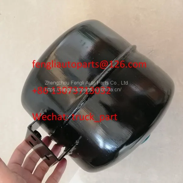 Shaanxi Truck Spare Parts 5L Powder Coated Carbon Steel Air Tank For Sale photo-3