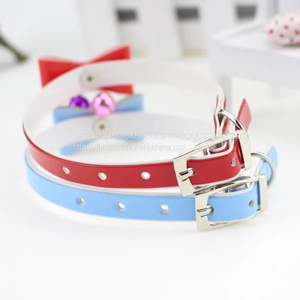 Color Big Bell Pet Collar Cat Collar B4 photo-3