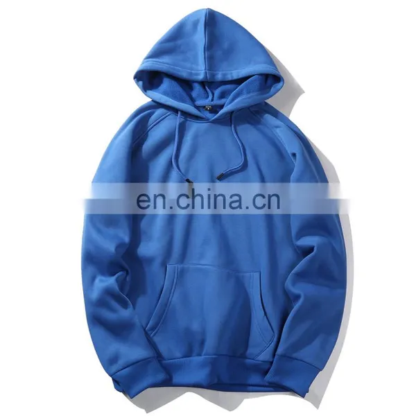 Wholesale Dropshipping Custom Logo Men Basic Plain Blank Raglan Seam Oversized Pullover Sweatshirt&hoodies photo-2