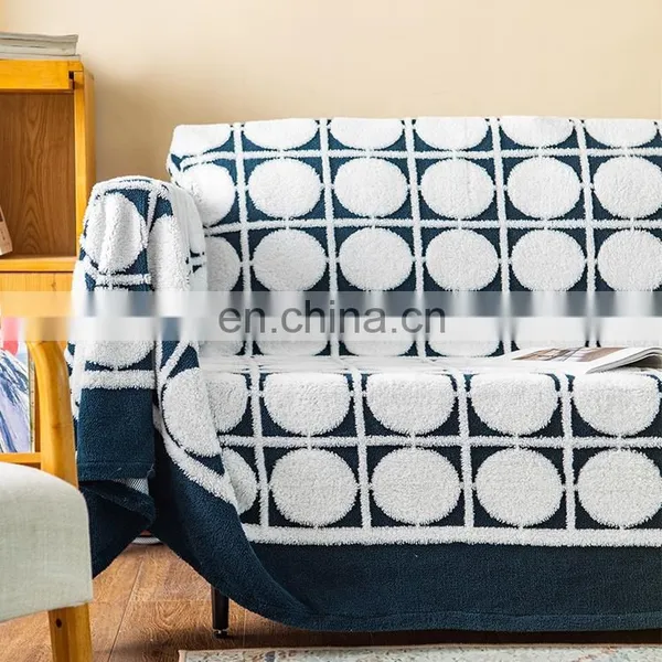 Riches Base Home Decoration Accessories 100% Polyester Plush Multiple Seats Sofa Cover Couch Protector photo-7
