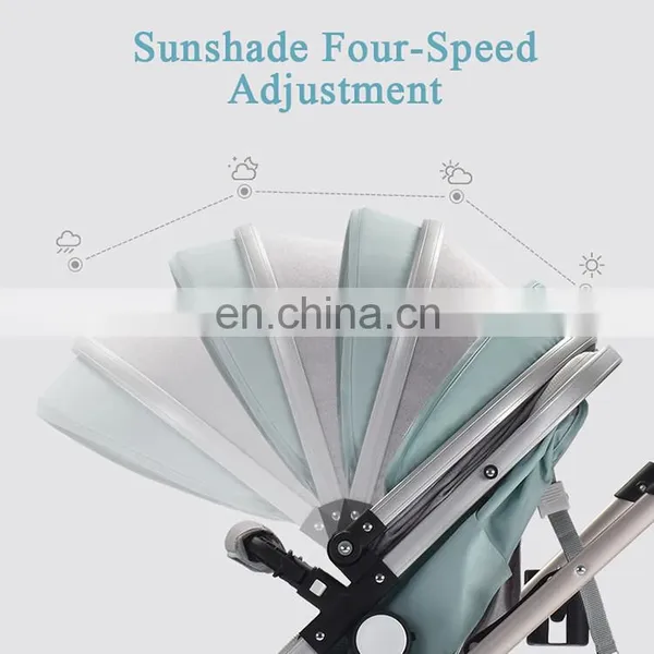 China Wholesale Baby Pram Easy Carry Baby Pushchair Baby Stroller 3 in 1 photo-3