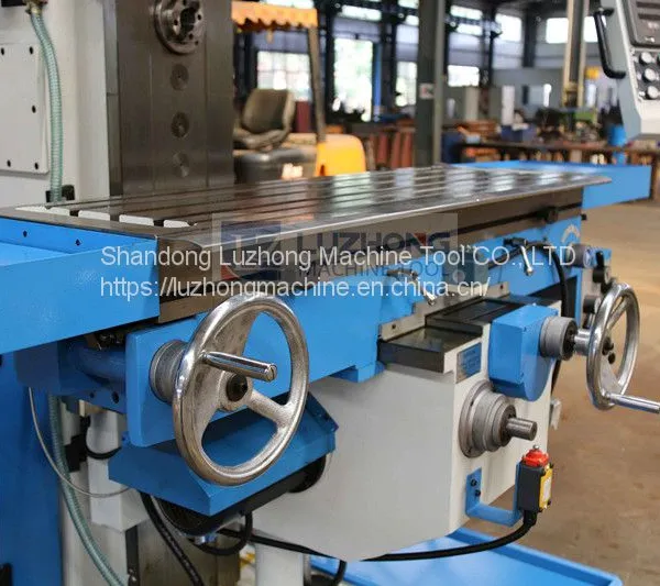X6432 Swivel High Speed Vertical Rotary Head Milling Machine Tool With Knee Type photo-5